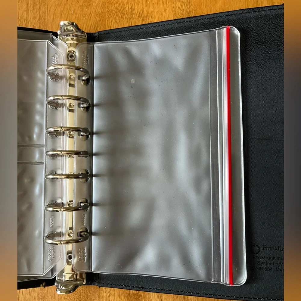 Vintage Franklin Covey Brown Portfolio